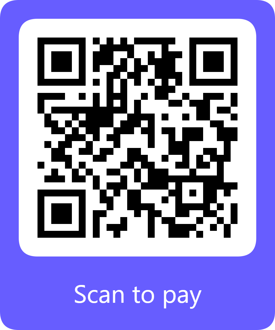 Stripe contribution QR code for Rodolfo de Oliveira